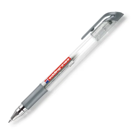 Gélový roller Edding 2185 metalický strieborný