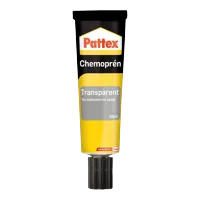 Pattex Chemoprén - Transparent kontaktné lepidlo, 50 ml, transparentné