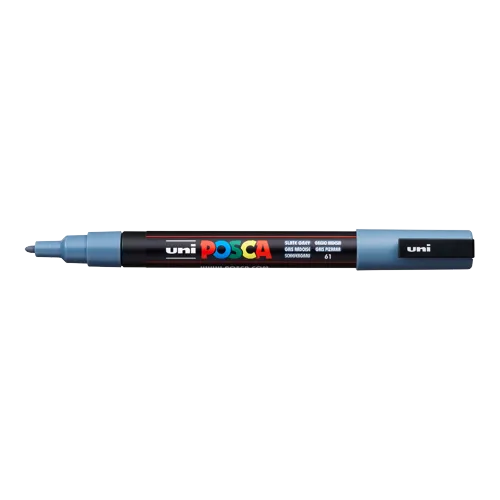 POSCA PC-3M univerzálny akrylový popisovač, 0,9-1,3mm, bridlicovo sivá
