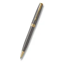 Pero guľôčkové PARKER Sonnet Core Grey GT (čierny atrament, hrot M)