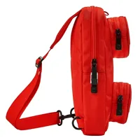 LEGO Signature Brick 1x2 Sling Bag - s jedným popruhom, červený (3)