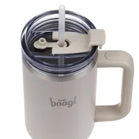 BAAGL B-Cup Latte, ( maxi termohrnček so slamkou ), 1180 ml (2)