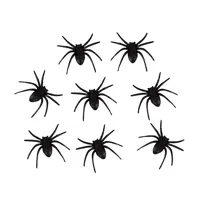 Dekorácia pavúk Halloween 8 ks
