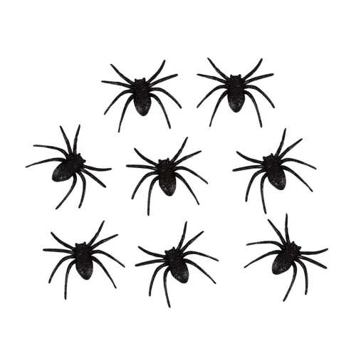 Dekorácia pavúk Halloween 8 ks
