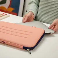 Taška na notebook MILAN séria 1918, ružová, polovystužená 14" (5)