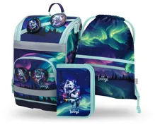 BAAGL SADA 3 Zippy Plus Aurora: aktovka, peračník, vrecko GRS BAAGL SADA 3 Zippy Plus Aurora: aktovka, peračník, vrecko GRS