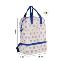 Školský batoh MILAN 460 (13,5 L) - béžový (3)