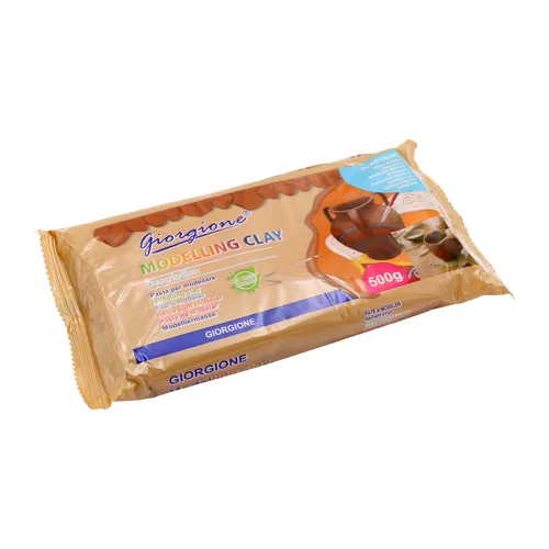 Modelovacia hmota 500g na vzduchu tvrdnúca - hnedá