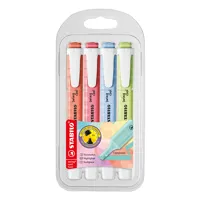Zvýrazňovač STABILO swing cool Pastel sada 4 ks Zvýrazňovač STABILO swing cool Pastel sada 4 ks