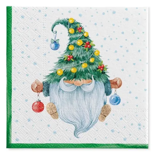 Obrúsky PAW L 33x33cm Fancy Gnome