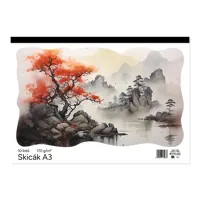 Skicár A3 10 hárkov, 170 g