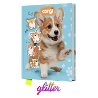 Pamätník 14x18 cm, 80 list. čistý - Corgi