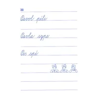 Písmenká – moji kamaráti, Lýdia Virgovičová, Zuzana Virgovičová, 6 x zošit A5 s predtlačou (5)