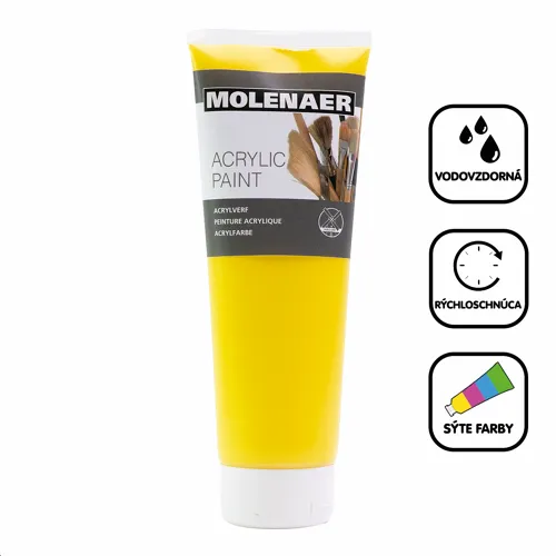 Molenaer akrylová farba, 250 ml, výber z 11 farieb