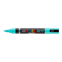POSCA PC-5BR štetcový popisovač , 1 - 4 mm, azúrová POSCA PC-5BR štetcový popisovač , 1 - 4 mm, azúrová