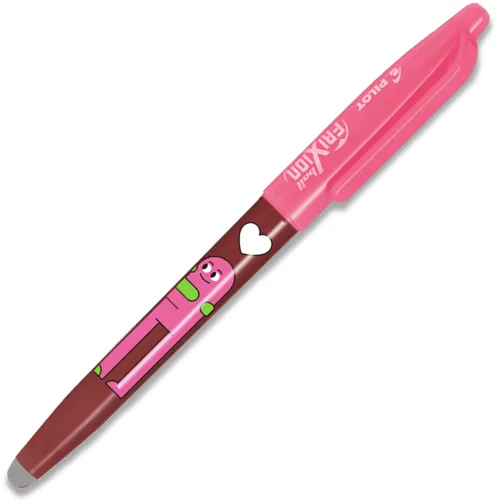 Pilot, gumovací gelový roller FriXion Ball, Best Friends, 0.7 mm, (M) stredný hrot, modrá náplň