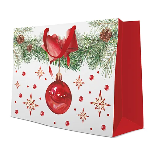 Darčeková taška PAW Jingle Bells, maxi 54x16x44 cm