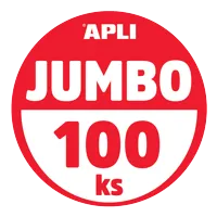 APLI polystyrénové gule, Jumbo pack, 100 ks, mix veľkostí, biele (1)