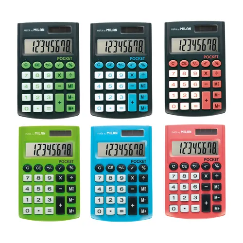 Kalkulačka MILAN vrecková 8-miestna Touch