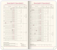 NOTIQUE Vreckový diár Diamante 2027, 9 x 15,5 cm, výber z variant (4)