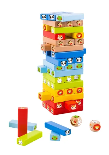 Jenga Zvieratká