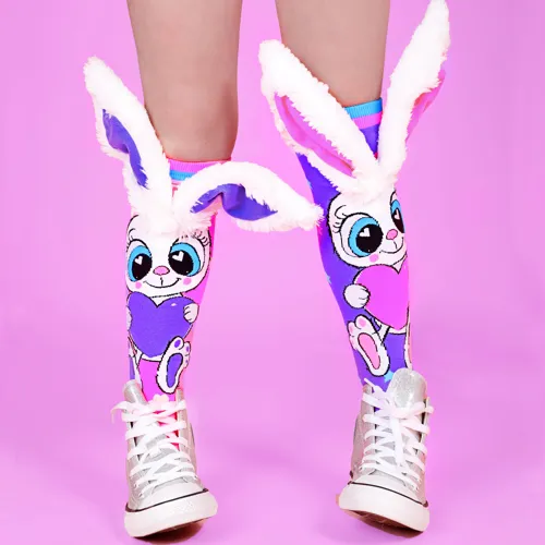 Podkolienky detské / dospelý - Funny Bunny