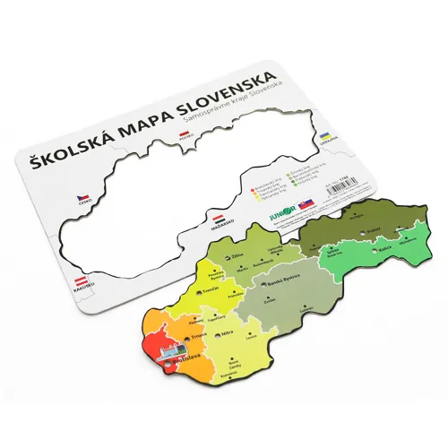 Školská mapa SR šablóna krajov