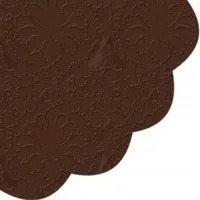 Obrúsky PAW R 32 cm Inspiration Perforated Brown