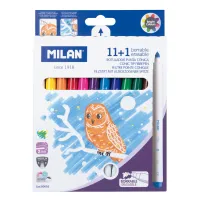 Fixy MILAN zmizíkovateľné - sada 11 ks + zmizík