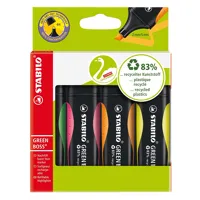 Zvýrazňovač ekologický STABILO GREEN BOSS, sada 4 ks - zelená, ružová, oranžová, žltá Zvýrazňovač ekologický STABILO GREEN BOSS, sada 4 ks - zelená, ružová, oranžová, žltá