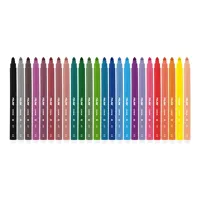 Fixy MILAN guľaté 0,5 mm MAXI - sada 24 ks (1)