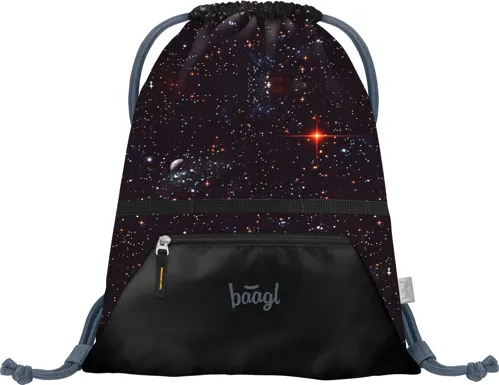 BAAGL Vrecko s priehradkou na zips Pixel Space