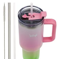 BAAGL B-Cup Strawberry Matcha, ( maxi termohrnček so slamkou ), 1180 ml (4)