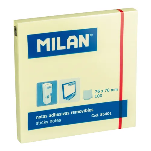 Blok lepiaci MILAN 76 x 76 mm 100 l.