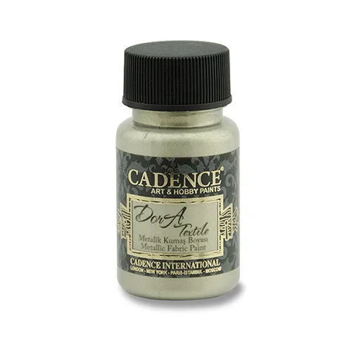 Textilná farba Cadence, medal. platinová, 50 ml