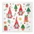 Obrúsky TaT 33x33cm Gnomes and Gifts