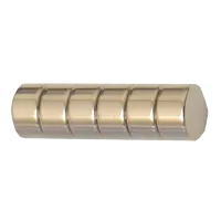 SPOKO supersilné magnety – kotúč, Ø 9 mm, strieborný