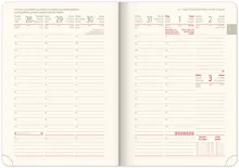 NOTIQUE Týždenný diár Diamante 2027, 15 x 21 cm, výber z variant (1)
