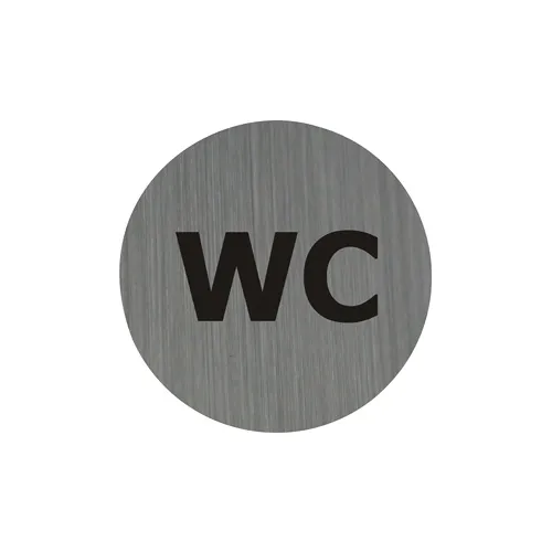 Piktogram 7,5 cm - WC