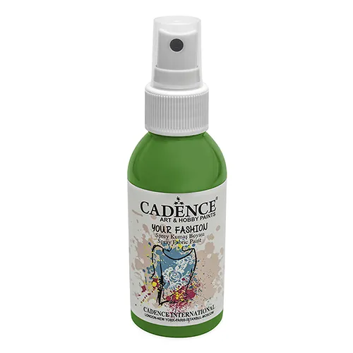 Textilná farba v spreji Cadence, zelená, 100ml