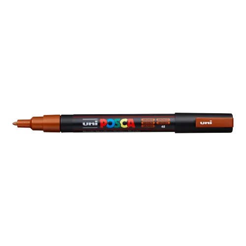 POSCA PC-3M univerzálny akrylový popisovač, 0,9-1,3mm, bronzová