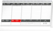 NOTIQUE Stolový kalendár Premium Manager 2027, 32 x 16 cm (1)