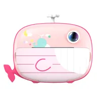 Kiddoboo Fotoaparát FotoFun 2 Whale Pink (5)
