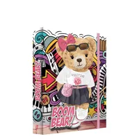 Box na zošity A5 Jumbo MAX - Boom Bear - medveď