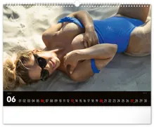 NOTIQUE Nástenný kalendár Summer Paradise 2027, 48 x 33 cm (6)