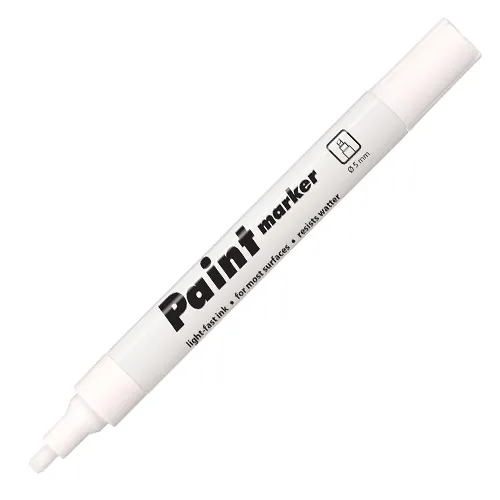Popisovač lakový CENTROPEN 9100 - biely