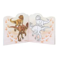Omaľovanka so samolepkami - Dino World (2)