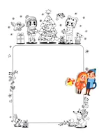 EDUkid Magnetická kniha Vianoce – Christmas Magnetic Book (6)