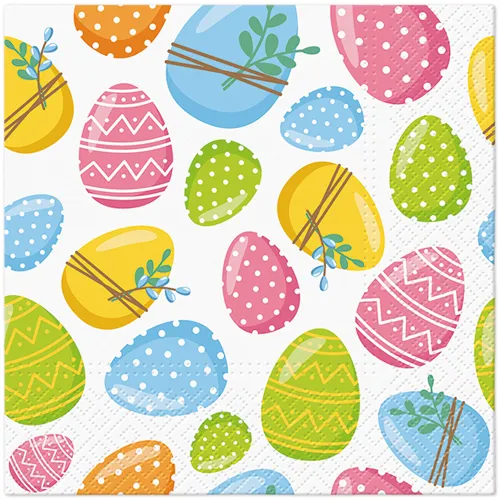 Obrúsky TaT 33x33cm Easter Eggs