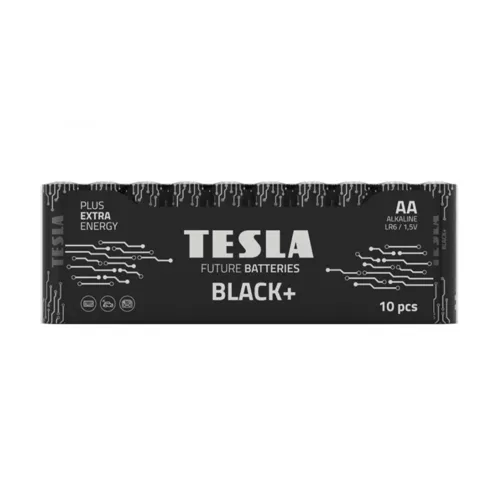 Batéria alkalická TESLA Black+ AA 1,5V - 10ks